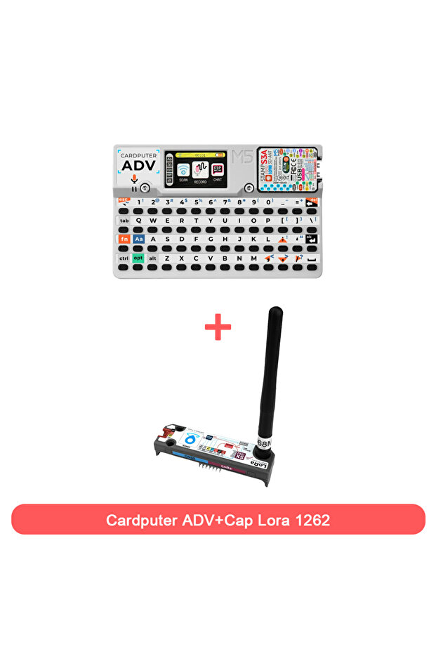 بطاقة برمجة ADV n Cap Lora 1262 M5Stack Cardputer ADV StampS3A، Cap LoRa-1262، Microco