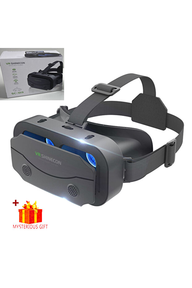 نظارات الواقع الافتراضي ثلاثية الأبعاد Shinecon Viar VR، طراز C فقط، جهاز الواقع الافتراضي، عدسات الخوذة، سماعة الرأس، نظارات الواقع الافتراضي، نظارات ذكية