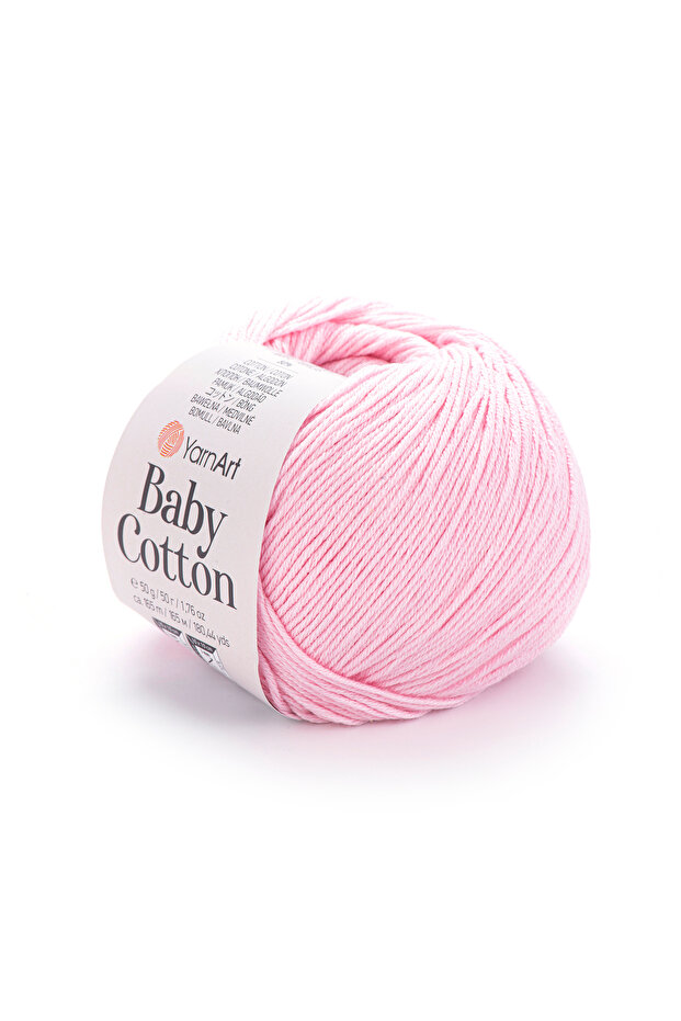 Baby Cotton - Baby Hand Knitting Thread Light Pink-410