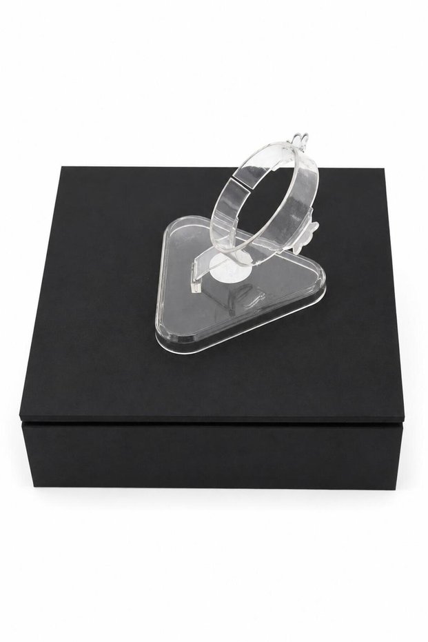 Steel Handcuffs and Bracelet Stand Round (10 Pieces)