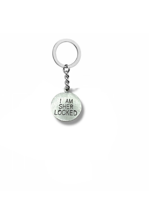 I Am Sher Locked Metal Keychain – Sherlock Series Themed Locket Model