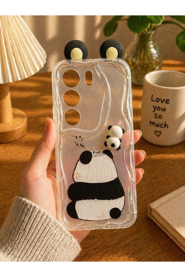 Vivo V29 Compatible Camera Protected Shock Absorbing Wavy Edge Case