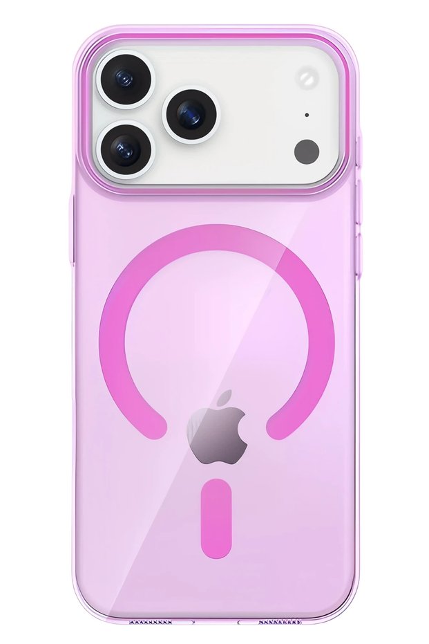 Gldisptm iPhone 17 Pro Max Pc Blank Magsafe Cover (04438) - Pink