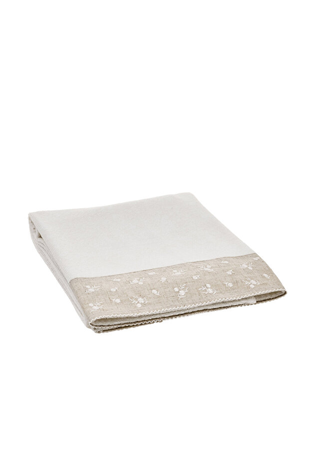 Rosabelle Linenza Bath Towel 90X150 Embroidered
