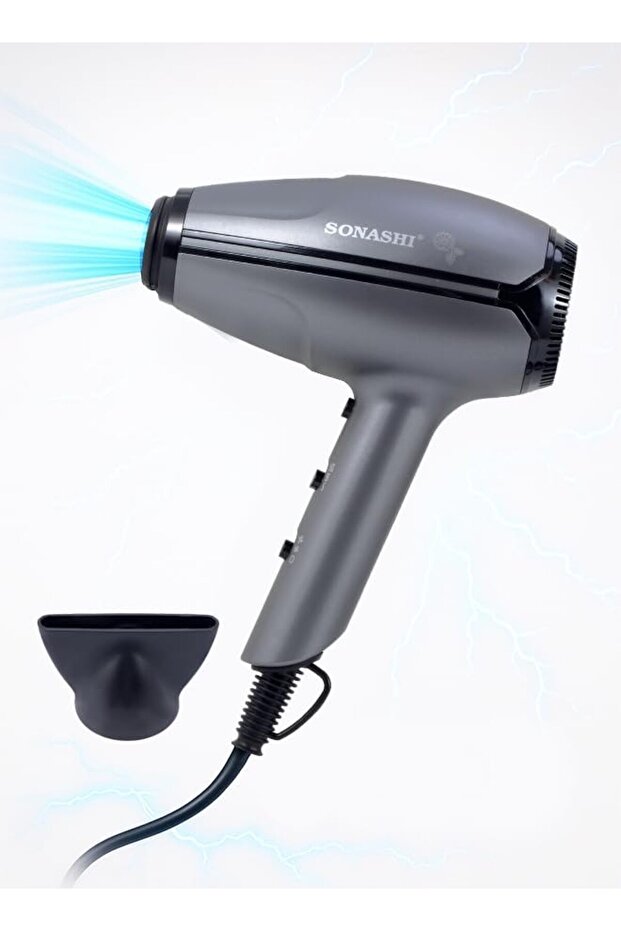 Professional Hair Dryer With 2 Speed And 3 Heat Settings, Ionic Technology, Cool Shot Functi