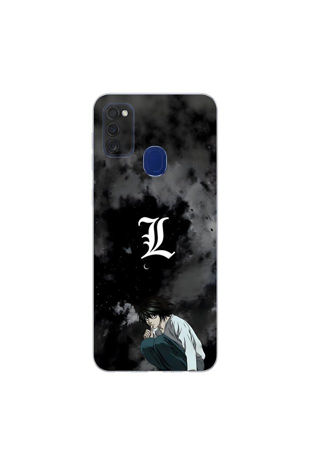 Samsung Galaxy M21 Compatible Anime 3/2 Design Transparent Case