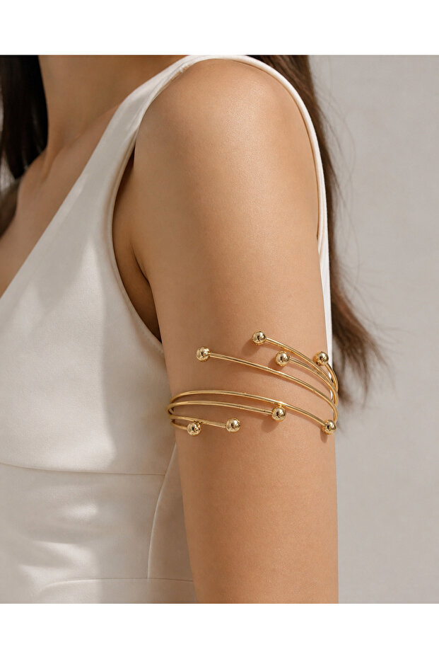 Golden Orbit Upper Arm Ring