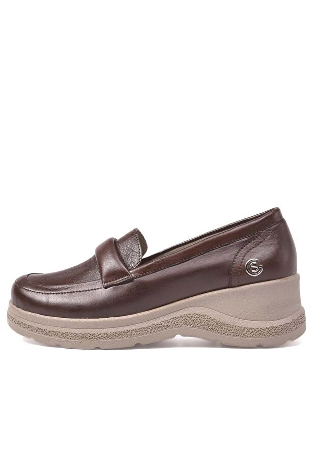 Amani Women's Genuine Leather Casual Shoes 8467