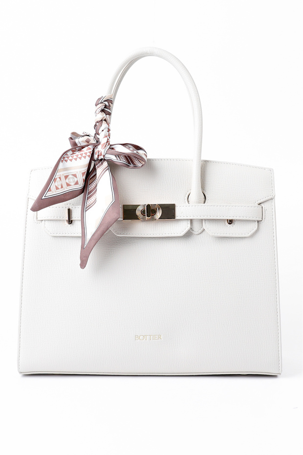 Bottier Beige Women's Shoulder Bag - Cnta9351