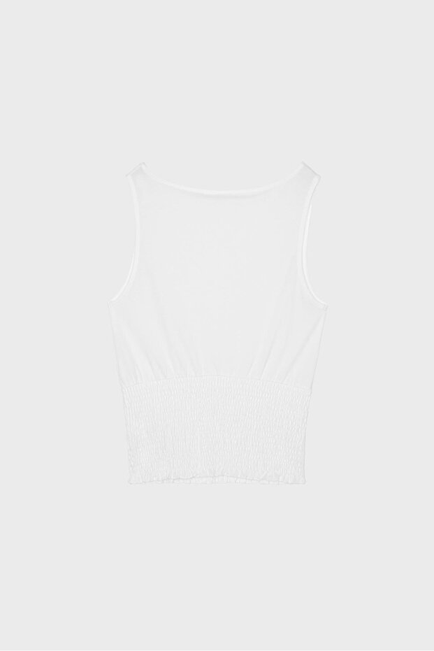 Elasticated T-shirt - 7