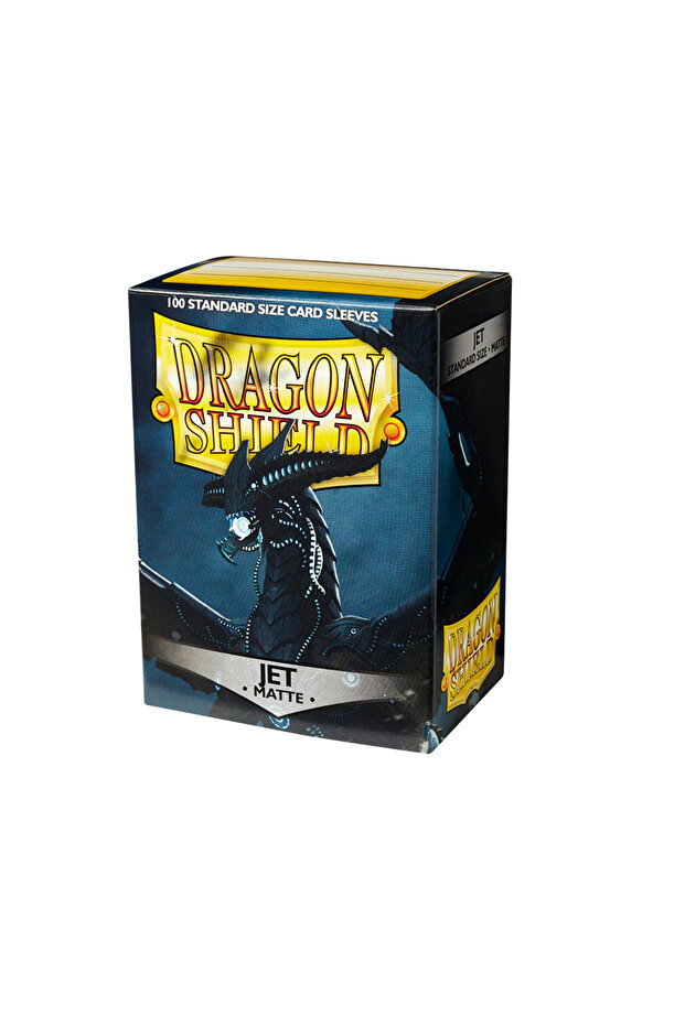 Sleeves: Dragon Shield (x100) - أسود حالك | Jet Black