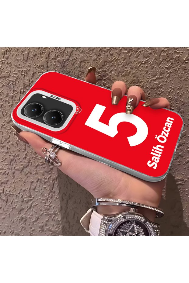 Silicone Edge Hard Back Phone Case Compatible with Poco X7 Pro Salih Özcan