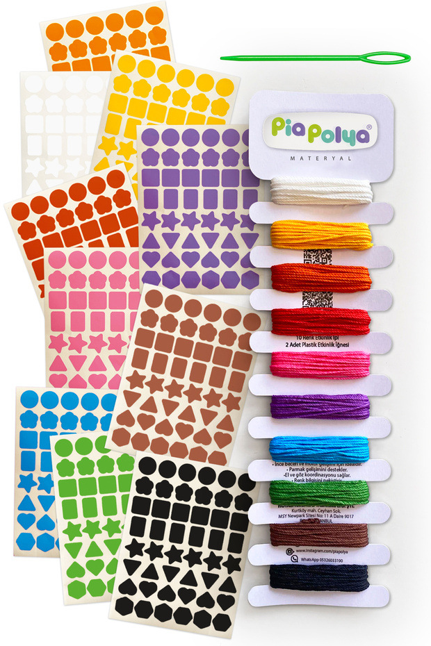 10 Color Pack |   Plastic Needle |   Figure Sticker |   Event Material |   Dizme