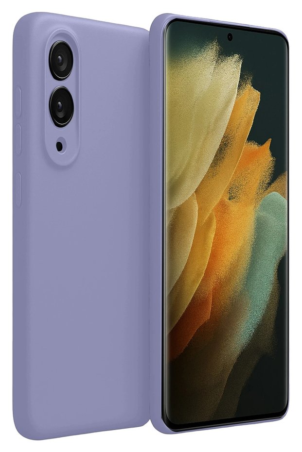 Ilkeshop New Galaxy S25 Edge First Silikon (150640) - Purple
