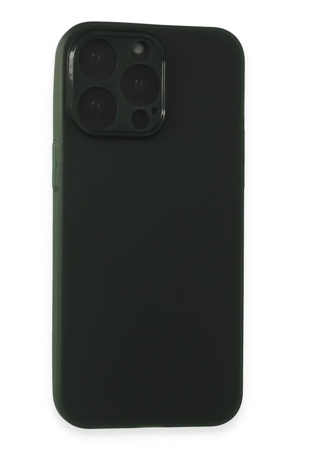 Ilkeshop New iPhone 15 Pro Max Case Silicone (131201) - Green
