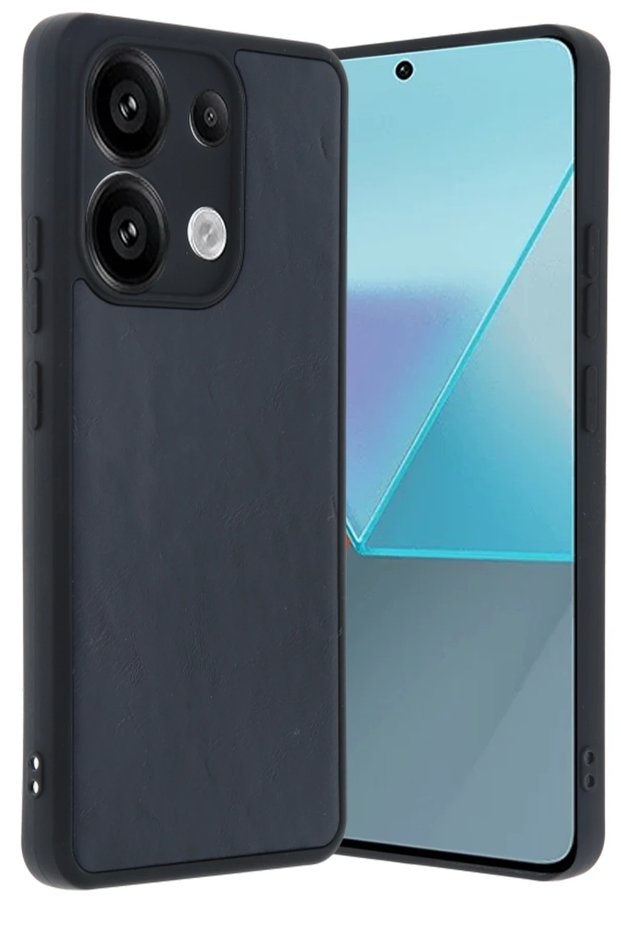 Ilkeshop New Redmi Note 13 Pro 5g Case Aras Leather Cover (145810) - Navy Blue