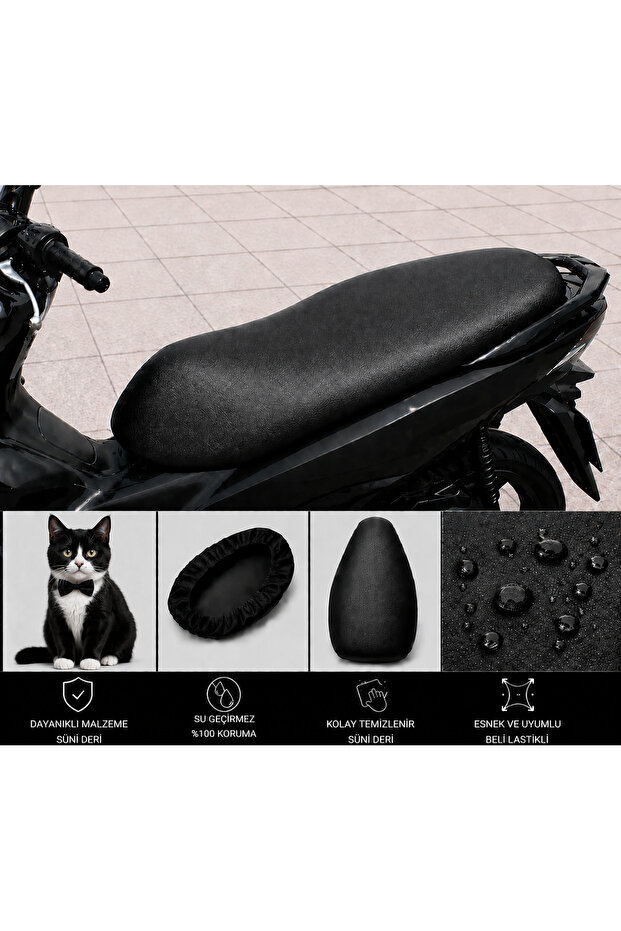 Kanuni Nev 50 Motorcycle Saddle Cover Waterproof Saddle Protection