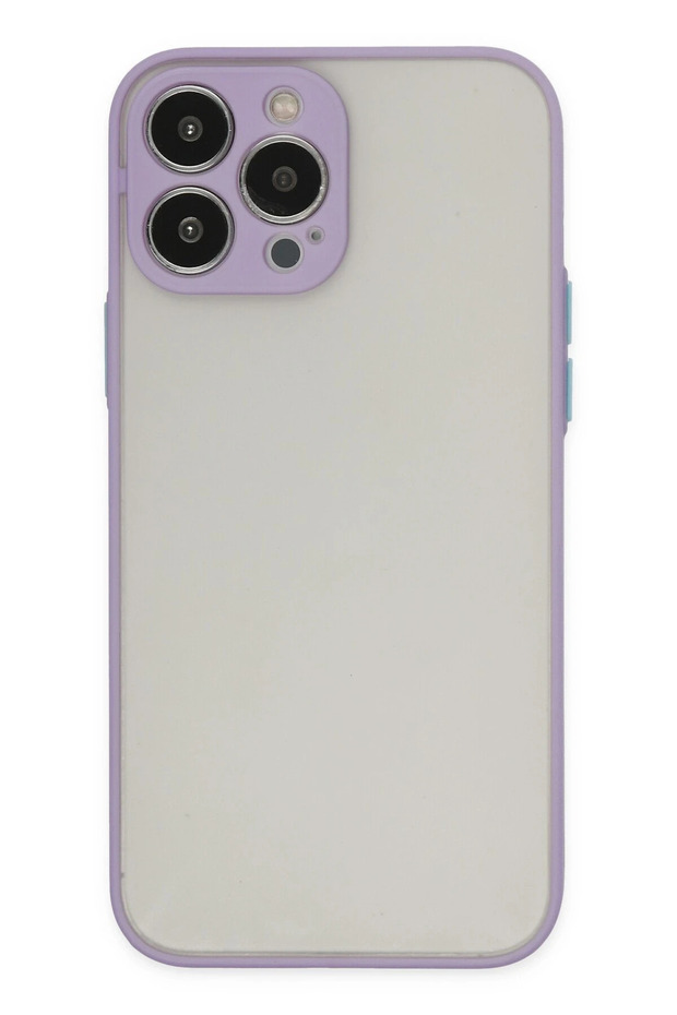 Ilkeshop New iPhone 15 Pro Max Case Montreal Silicone Cover (170016) - Purple