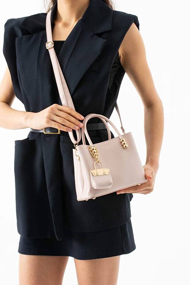 New Season Women's Charm Hand and Shoulder Bag En 18 Size 15 cm