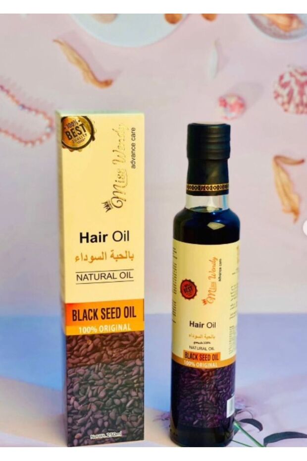 Wendy Black Seeds Hair Oil - Natural Hair Care - 250ml
