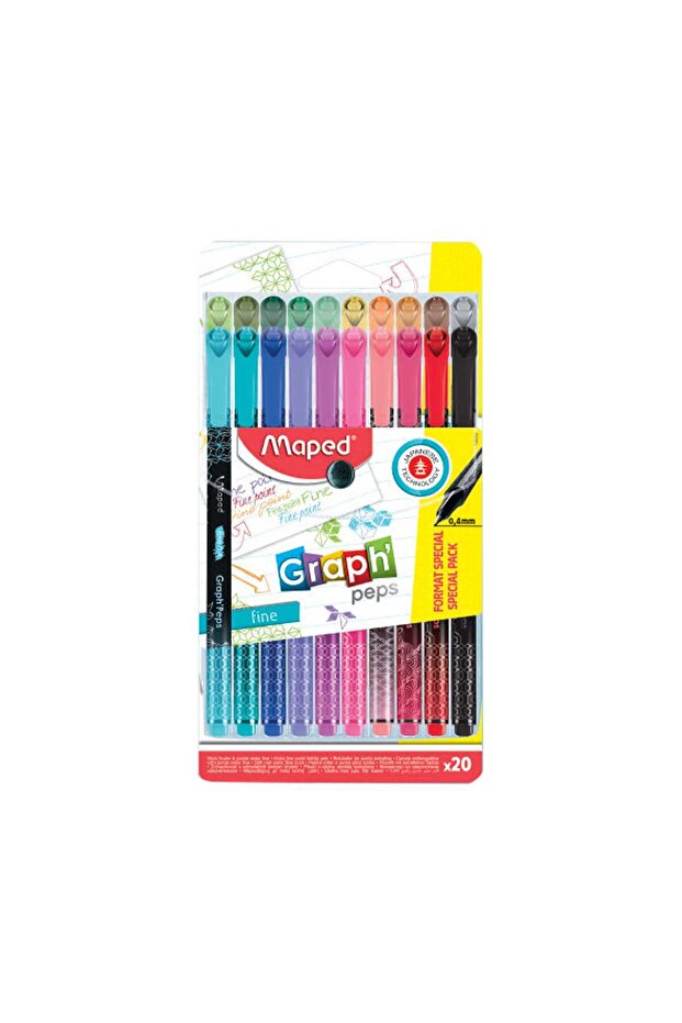 Graph'Peps Fineliner 15's+5's