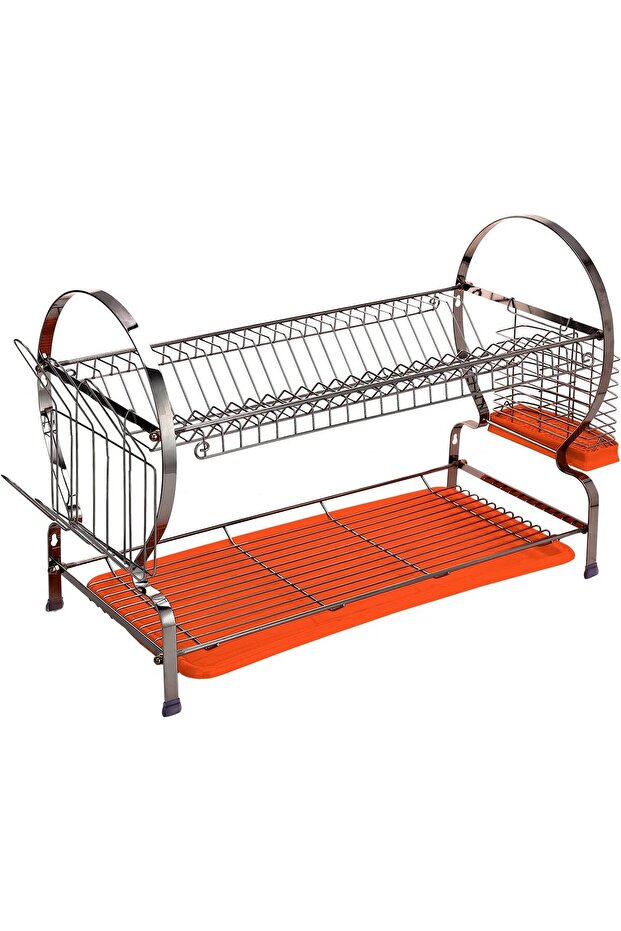 2 Layer Kitchen Wall Hanging Dish Rack