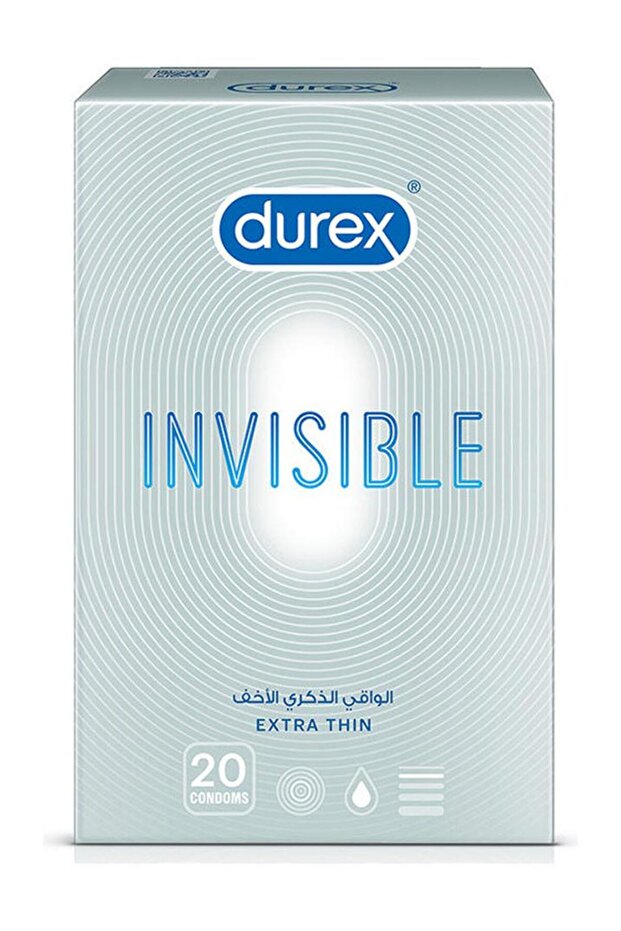 Durex Invisible Condom 20 Count
