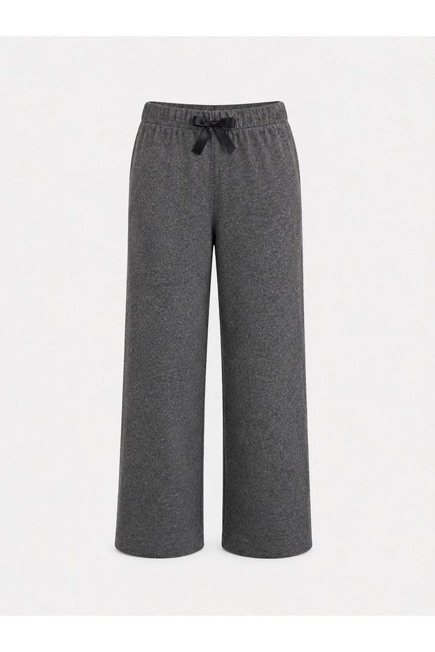 Women's Yumoş Knitwear Ribbed Pajama Bottoms