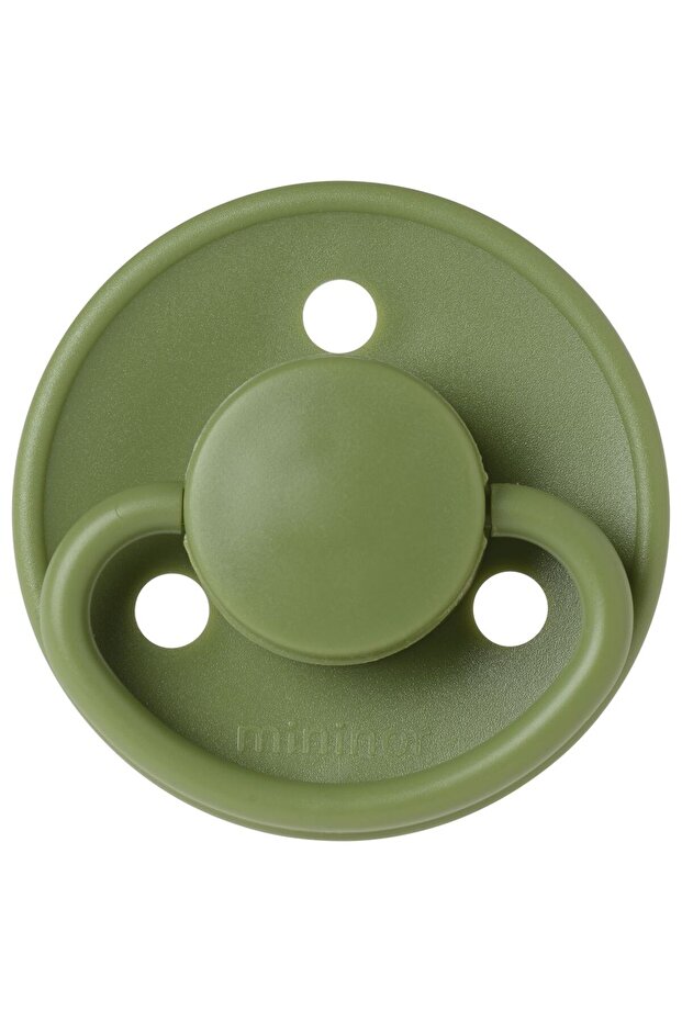 - Round Pacifier Silicone - 0M+ - Grasshopper
