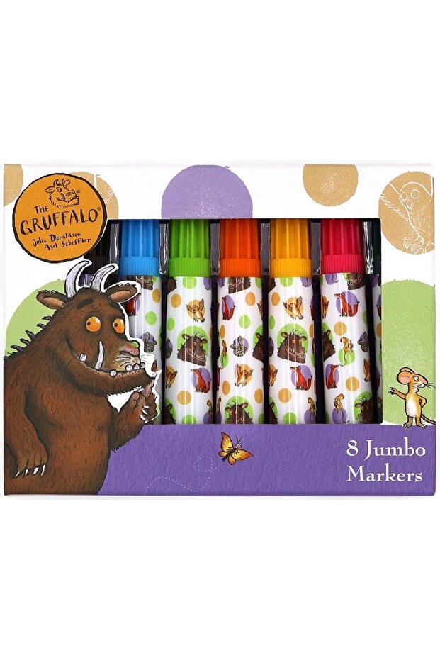 8 Jumbo Markers 24/Cdu - Gruffalo