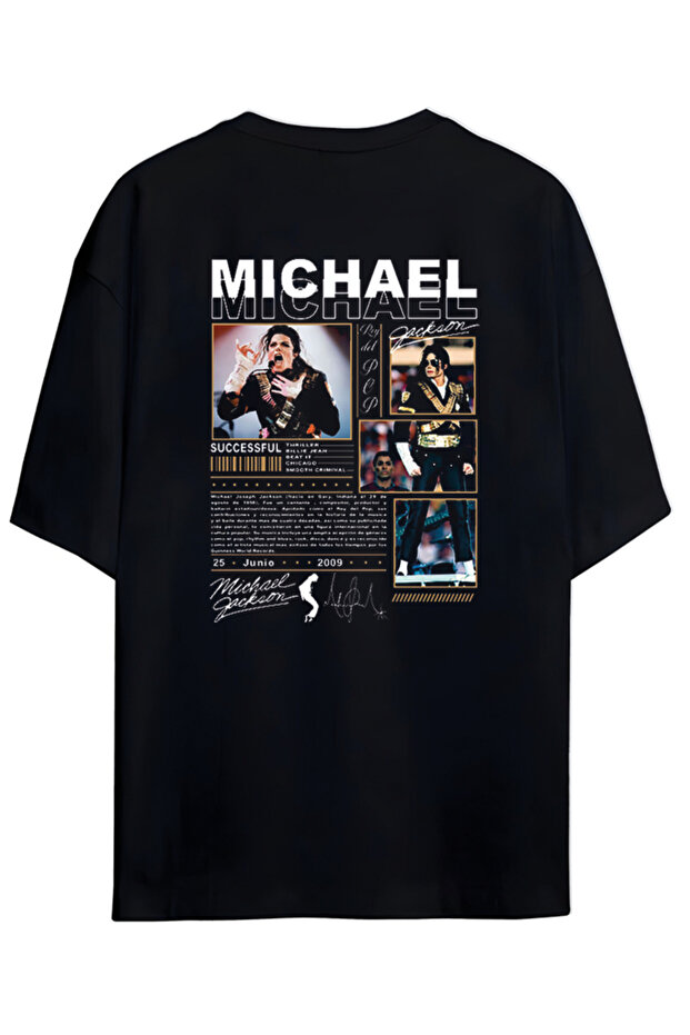 King of Pop Michael Jackson Designed Premium Cotton Unisex T-Shirt