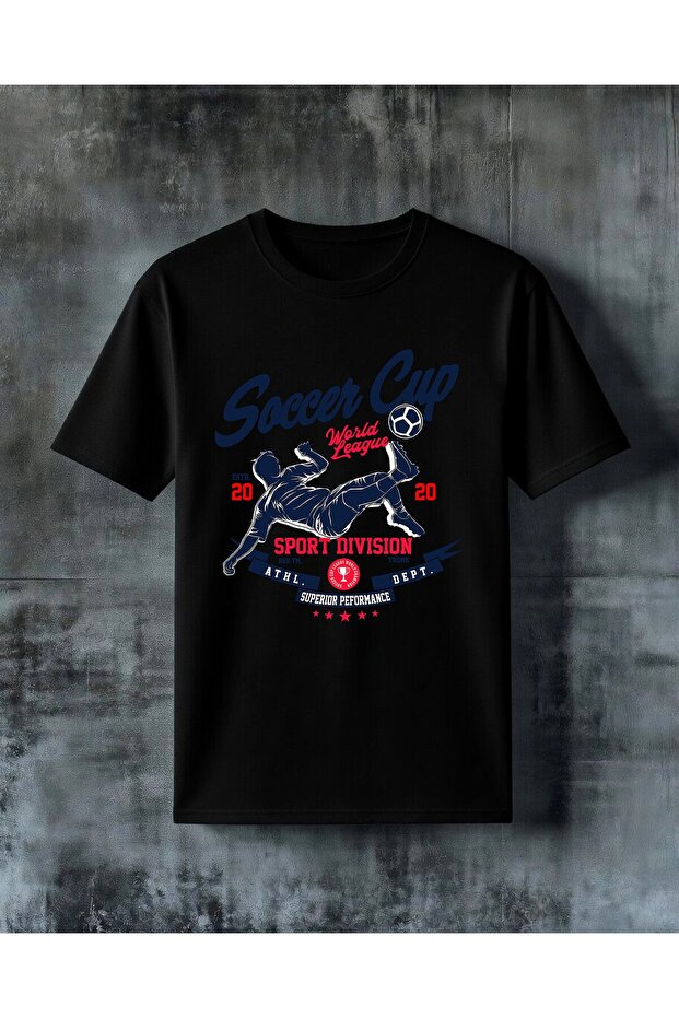 Soccer Cup Football Sport Printed Oversize T-Shirt