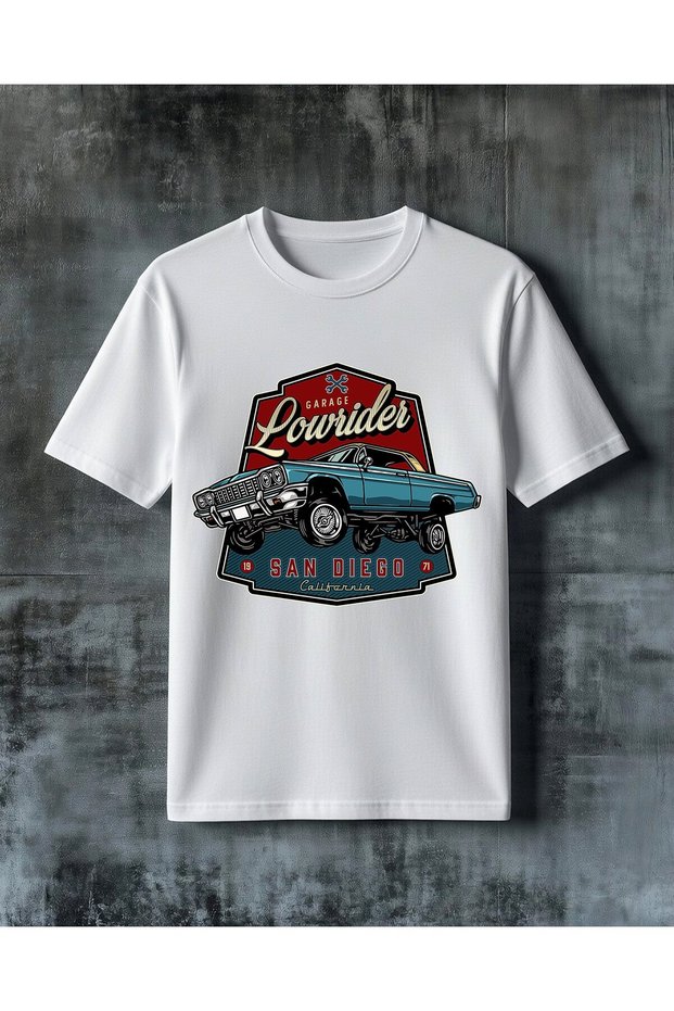 Lowrider Garage Printed Oversize T-Shirt