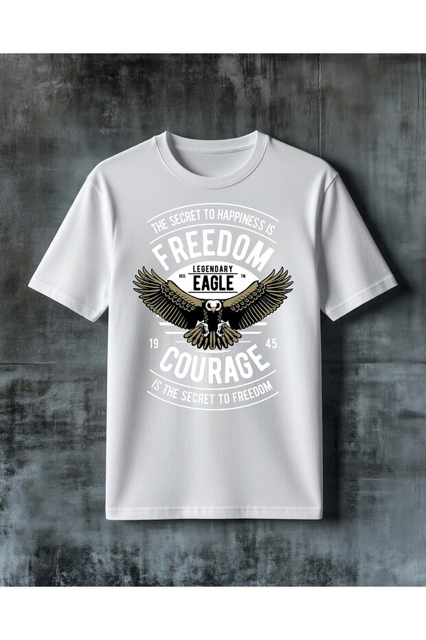 Legendary Eagle Eagle Printed Oversize T-Shirt - 1