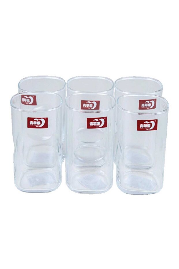 Greenapple 6 pcs GlassTumbler Set, JS69115-2