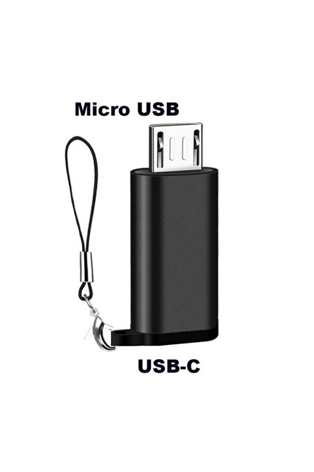محول كابل من النوع C إلى مايكرو USB أسود اللون، مصنوع من سبائك الألومنيوم، للشحن ونقل البيانات، متوفر بقطعة واحدة أو قطعتين