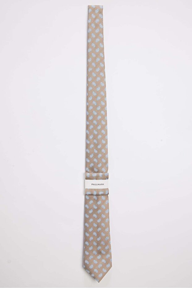 Men's Patterned Tie-Tie Set - 1