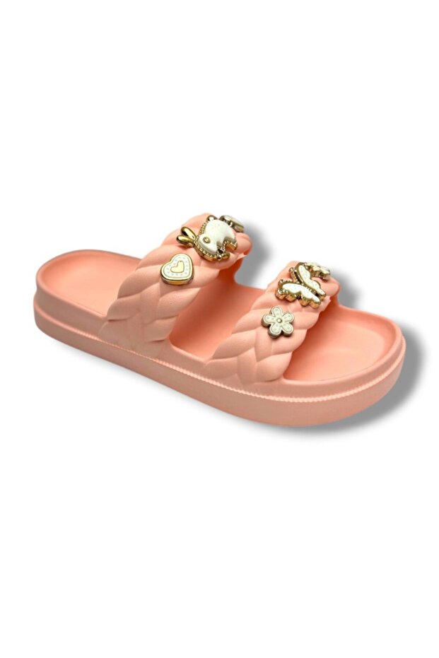 E800-22-26 Daisy Butterfly Rabbit Decorated Women's Slippers 36-40