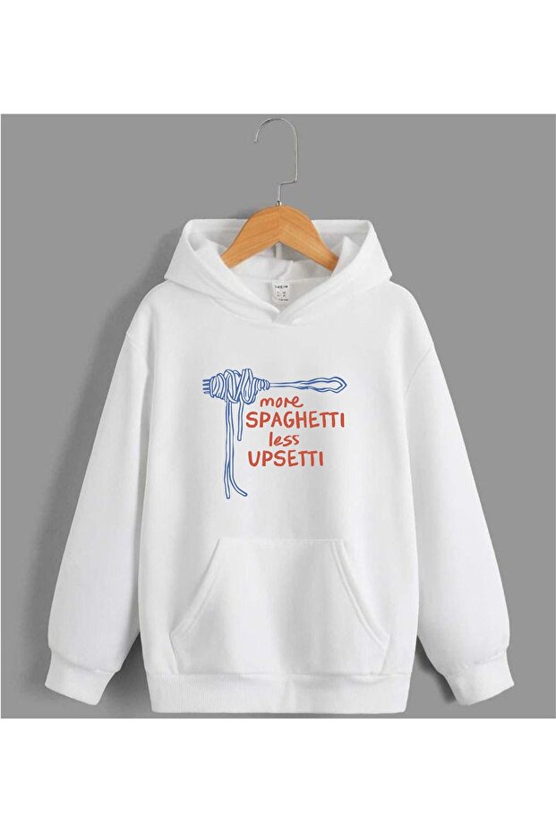 سترة رياضية مطبوعة بتصميم MORE SPAGHETTI