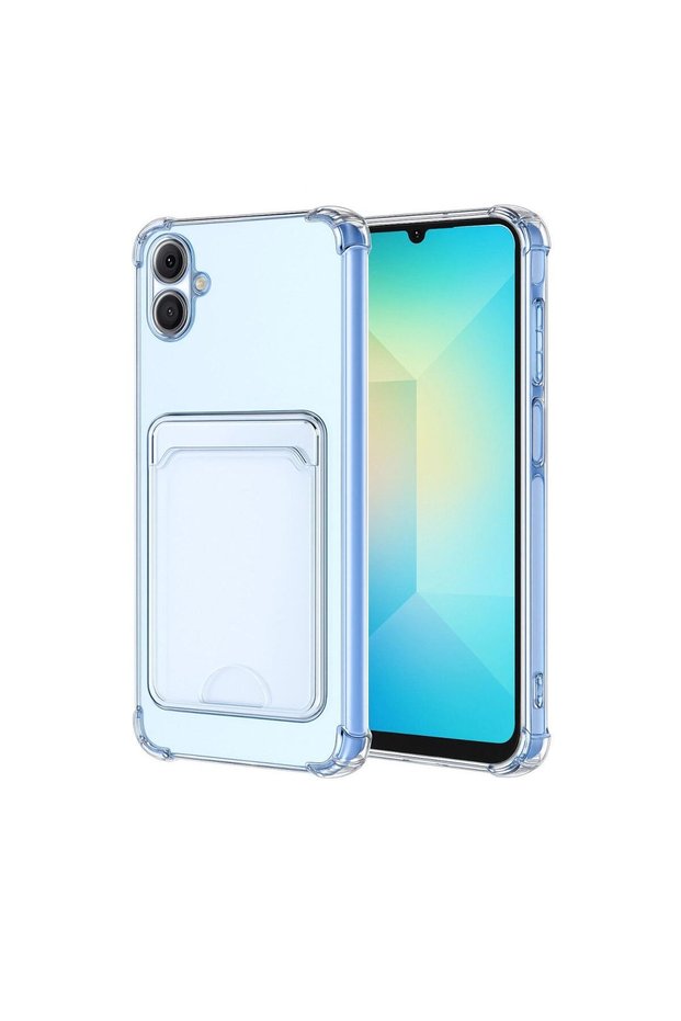 Samsung Galaxy A07 4g Card Transparent Silicone - Transparent