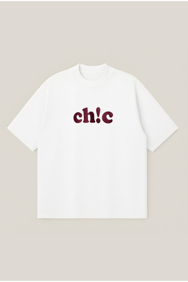 Chic Printed Oversize Boxy Cut Unisex 100% Cotton Printed Tshirt | Streetwear