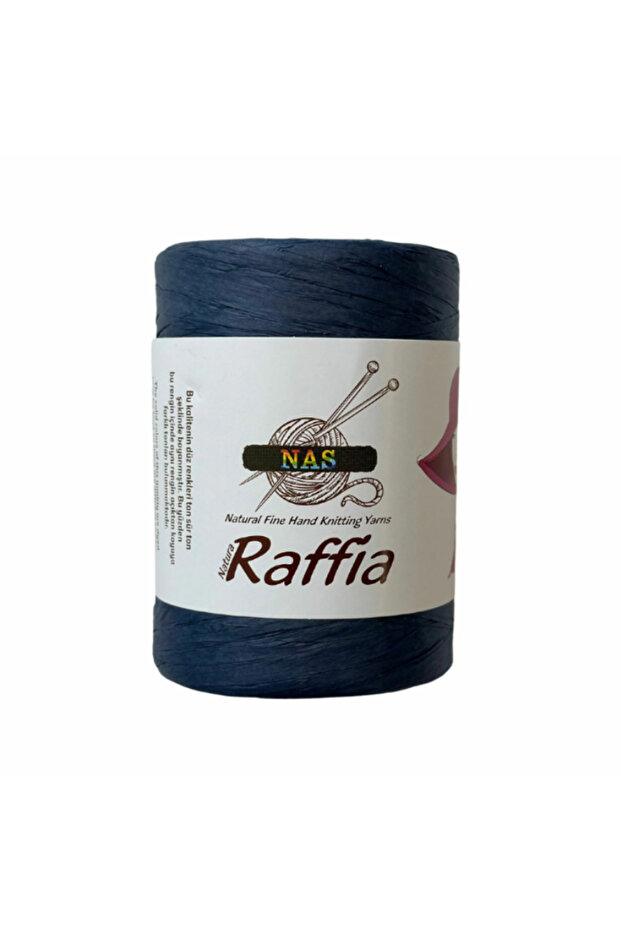 Nas Raffia 100% Natural Raffia Bag Supla Hat Yarn 100 Gr Hand Knitting Yarn - 1 Piece-D22