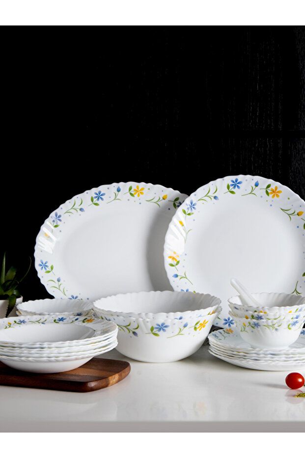 33-Piece Opalware Dinner Set - 5
