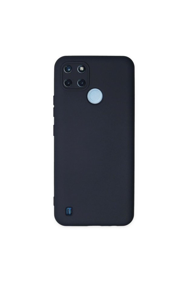 Realme C25Y Case Nano Velvet Silicone Inside - Navy Blue