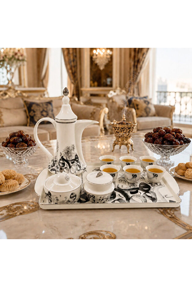 طقم العيد المتكامل للضيافة العربية 10 قطع