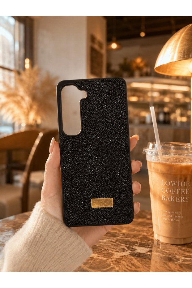 Infinix Hot 50 Compatible Velvet Diamond Design Shiny Diamond Silicone Case