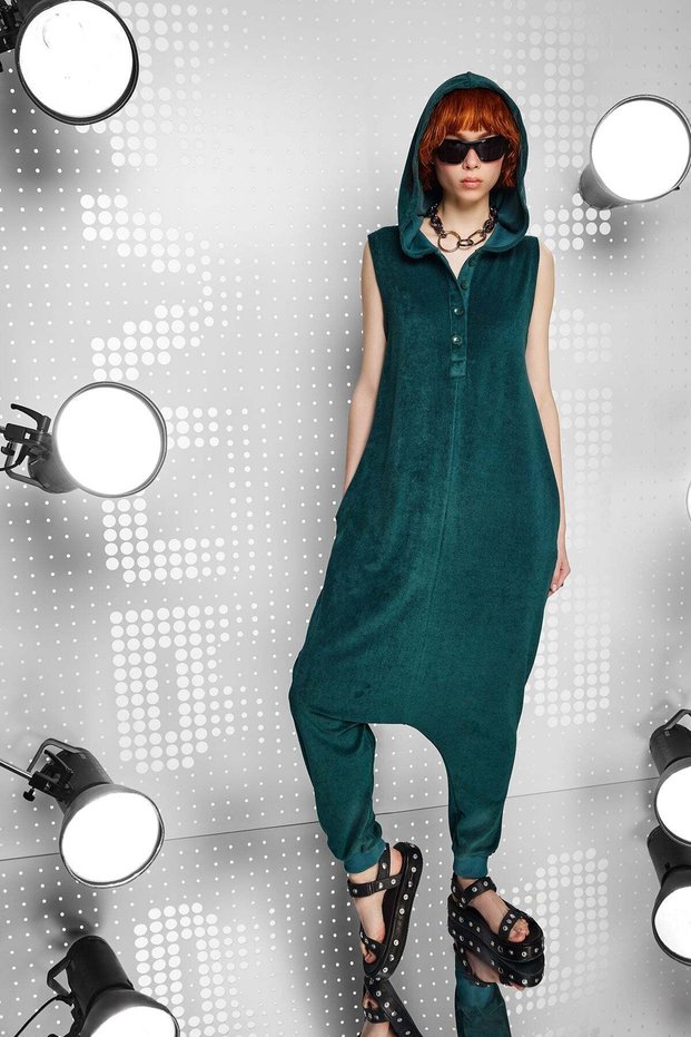 Vdr Dark Green Overalls 15138