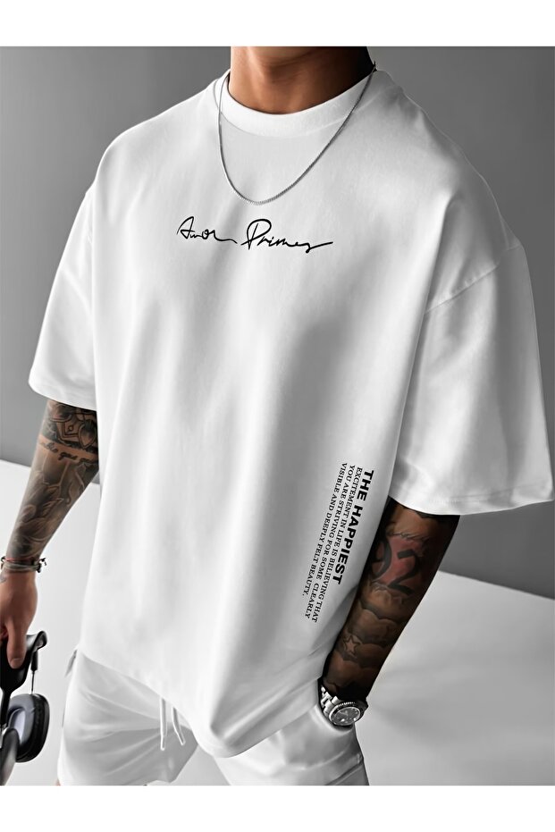 Unisex Comfortable Fit Tshrit Mixed Printed Tshirt