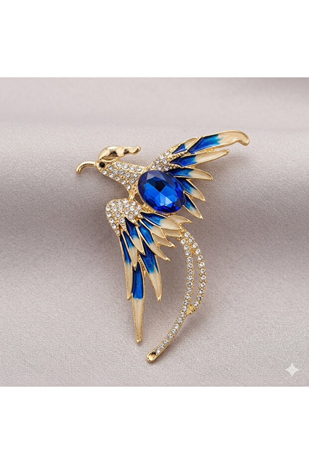 Phoenix Bird Brooch - 1