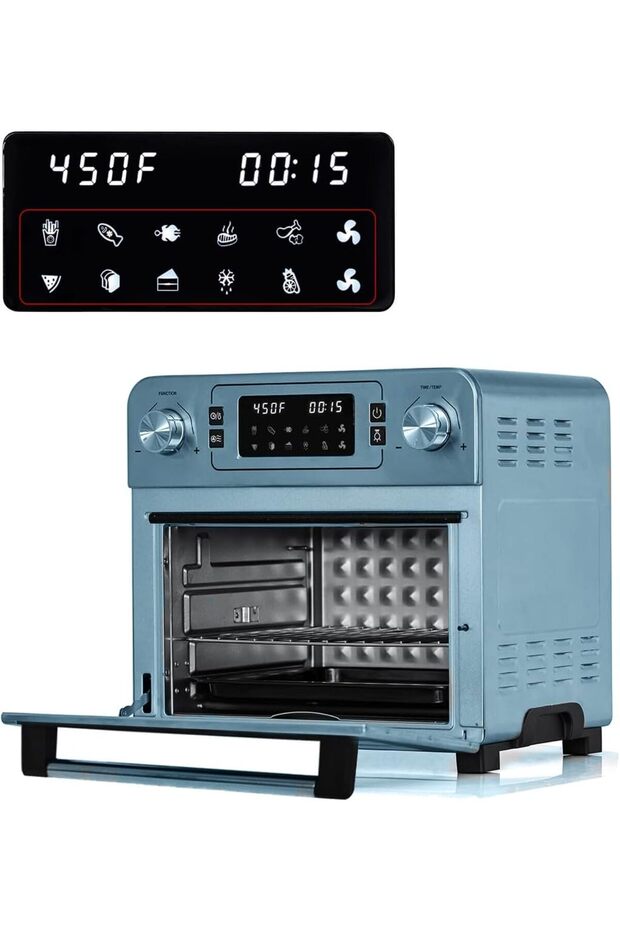 Air Fryer Oven (VDE) with LED Display, 1700W 23L Capacity, Touch Button Control, 10 Pre-Set Programs (ME-AFO995)
